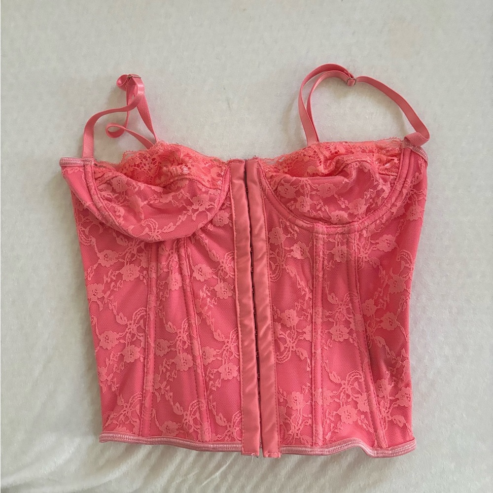 Women’s Pink Corset top